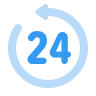 24시간 아이콘